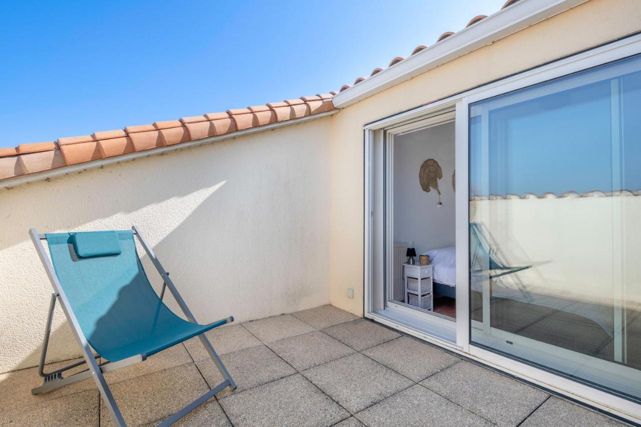 Face Mer - Bel Appartement Pour 4 Saint-Brévin-les-Pins Exteriör bild